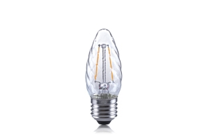 Belangrijk nieuws Plunderen profiel Integral LED filament kaarslamp | E27 | 2 watt | 2700K | Transparant | Leds  Refresh