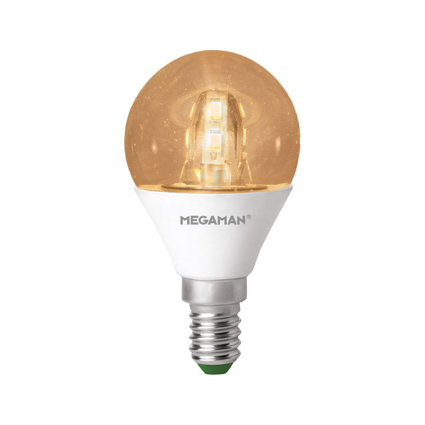 Kinderrijmpjes kopen Occlusie Megaman LED kogellamp E14 | Flame 2400K | Dimbaar | 3,5 watt | € 7,95 |  Leds Refresh