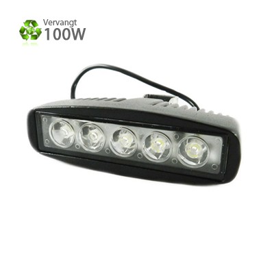 LED schijnwerper 15 watt | 10-30V | Accu aanlsuiting | IP67 | Refresh