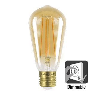 In tegenspraak Numeriek Situatie Integral ST64 LED buislamp | 5 watt | Flame 1800K | Dimbaar | Leds Refresh